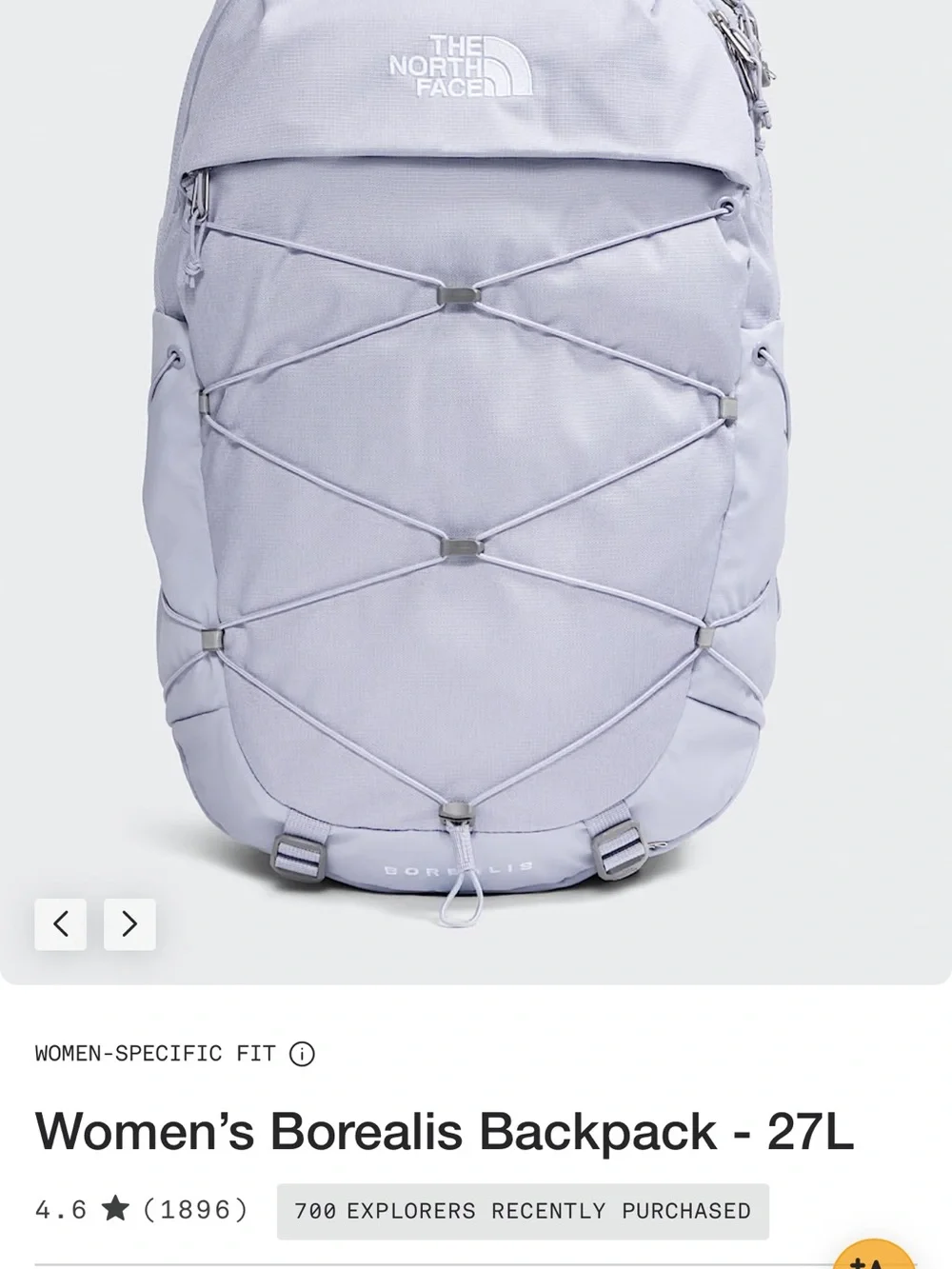 The North Face Women's Borealis Backpack - Light Blue